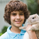 The child and his hopelessly condemned pet.